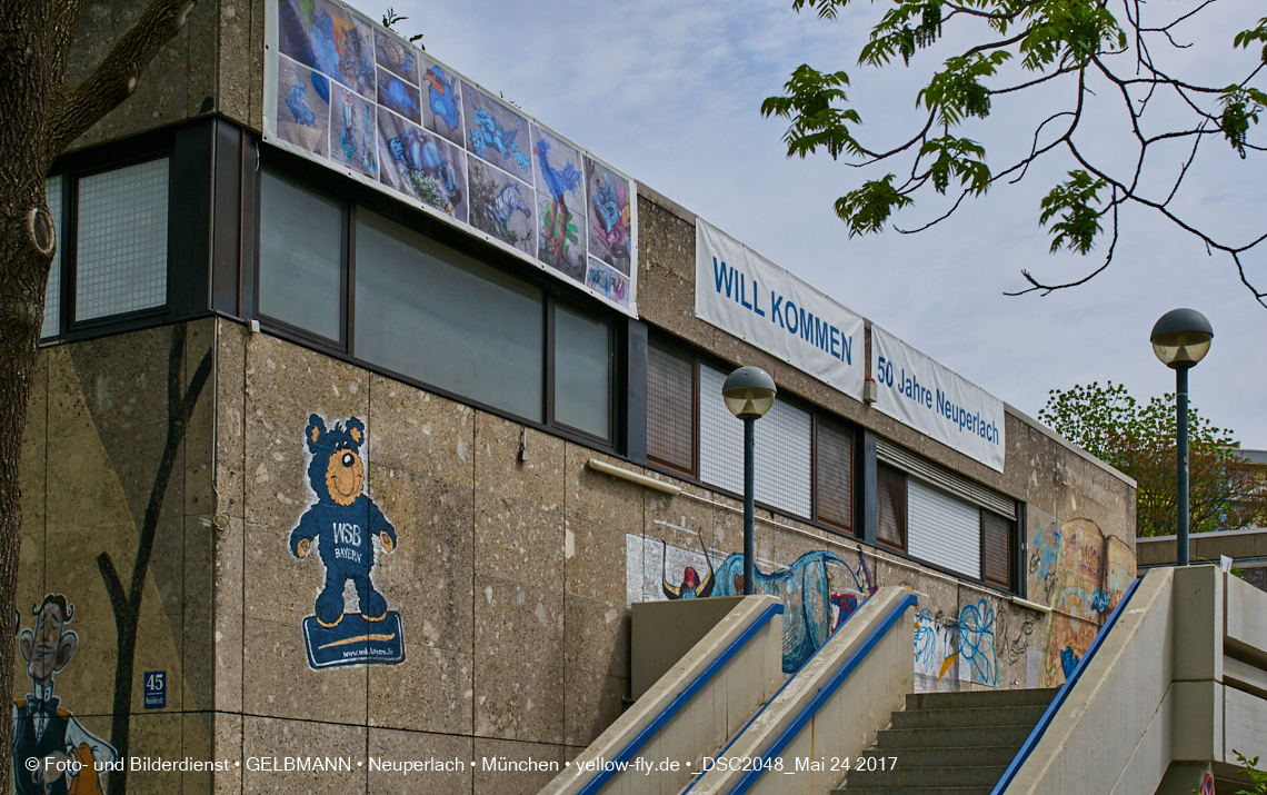 24.05.2017 - Abrissbaustelle Quiddezentrum in Neuperlach